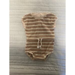 Quincy Mae 3-6m Terry Cloth Romper